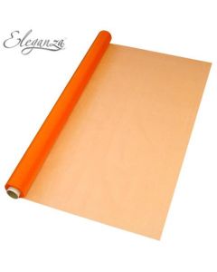Eleganza Sheer Organza Orange 70cm x 10m