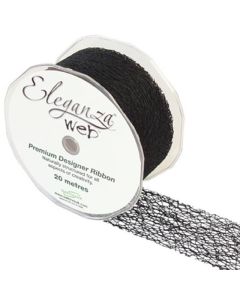 Web Ribbon 50mmx20M Black No.20