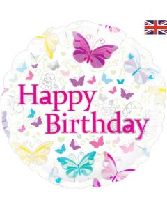 18" FOIL BUTTERFLY BIRTHDAY - 228403/1