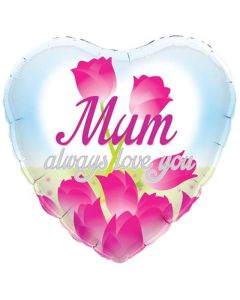 18" Mum Always Love You Foil Balloon Oaktree