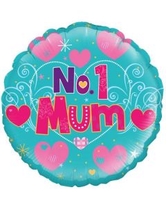 18" FOIL NUMBER 1 MUM - 229516/1