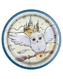 Harry Potter 7" Plates Pk8 Unique