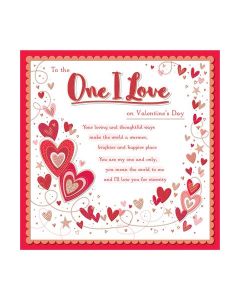 One I Love Boxed Card Regal