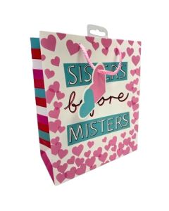 Sisters Before Misters Large Bags Pk6 Eurowrap