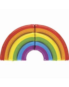 5' Special Delivery Rainbow Foil Balloon Grabo