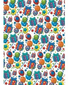 24 Sheets of Male Gift Wrap Simon Elvin