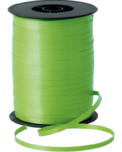 Green Lime 5mm X 500m Curling Ribbon Qualatex