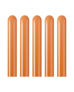 Modelling 260 Mirror Chrome Copper 100ct Latex Balloons From Kalisan