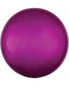 15" Bright Pink Orbz Foil Balloon Anagram