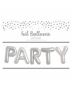 PARTY FOIL BALLOON IN SILV   28764-PTYC