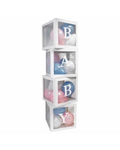 BABY BOXES WITH BALLOONS - 29064-BBC