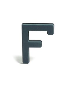 11" Letter F Plastic Backed Frame