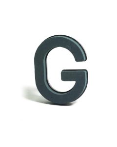 11" Letter G Plastic Backed Frame