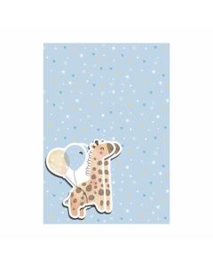 Baby Boy 2 Sheet Wrap & Matching Tags Eurowrap