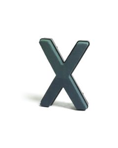 11" Leter X Plastic Backed Frame