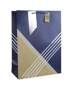 Modern Male Kraft Extra Large Gift Bag Pk6
