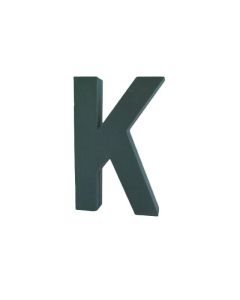 30cm Letter K Foam Backed Frame
