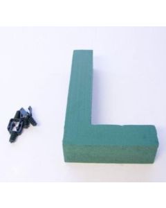 12" Letter L Foam Backed Frame