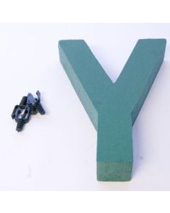 12" Letter Y Foam Backed Frame