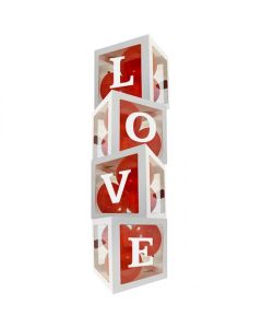 LOVE BOXES WITH BALLOONS - 30846-LBC