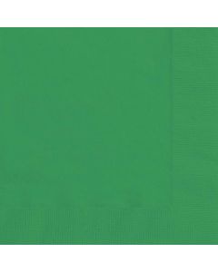 20 EMERALD GREEN LUNCH NAPKINS - 31852/1