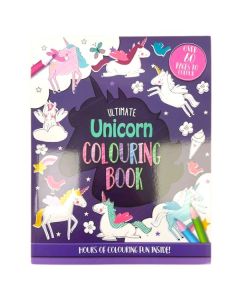 Unicorn Colouring Book Eurowrap