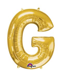 34" Gold Letter G Foil Anagram