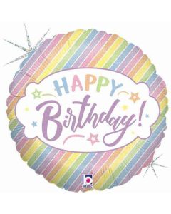 9" Pastel Birthday Unpackaged Grabo