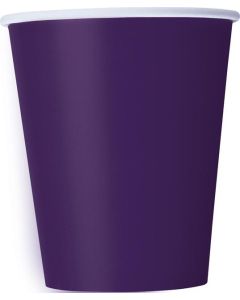 Deep Purple 9oz Cups 14pk Unique