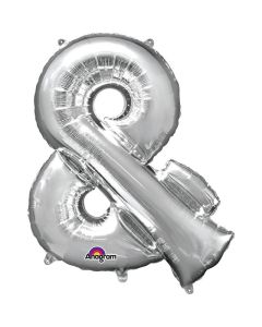 16" Silver Symbol & Air-Fill Foil Anagram