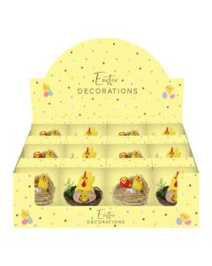 Chicks In Basket Single Eurowrap