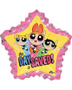 34" The Powerpuff Girls Supershape Foil Balloon Anagram