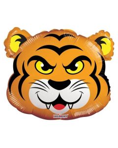 14" Tiger Balloon Air-Fill Foil Balloon Unpackaged Kaleidoscope