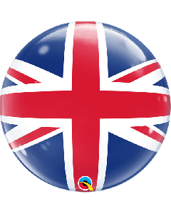 22" Red, White & Blue Union Jack Bubble Qualatex