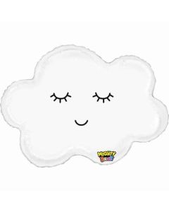 30" Mighty Sleepy Cloud Foil Balloon Grabo