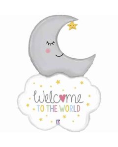 42" WELCOME BABY MOON - 35974-P