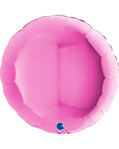 36" Fuxia Round Foil Grabo