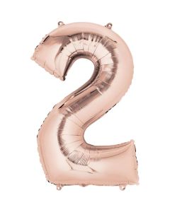 34" ROSE GOLD NUMBER 2 - 3621201/1