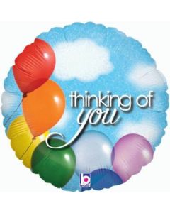 18" Thinking Of You Foil Balloon Oaktree