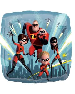 18" Incredibles 2 Square Foil Balloon Anagram