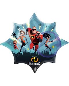 35" Incredibles 2 SuperShape Foil Balloon Anagram