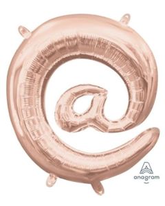 16" @ Air Filled Rose Gold Decoration Anagram