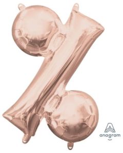 16" % Rose Gold Air Filled Decoration Anagram
