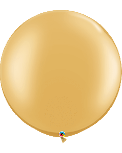 30" Gold Latex 2pk Qualatex
