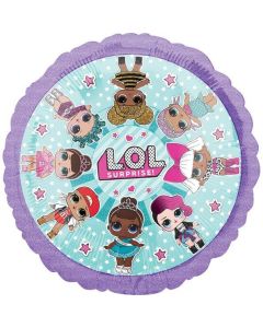 18" LOL Surprise Round Foil Balloon Anagram