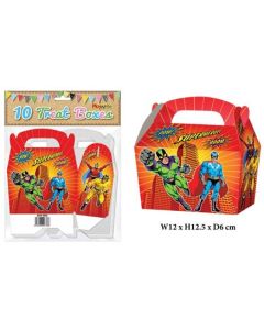 SUPER HERO TREAT BOXES - 395-902/1