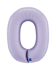 40" Lilac Satin Number 0 Grabo
