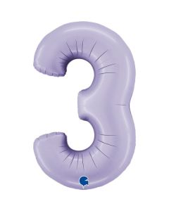40" Lilac Satin Number 3 Grabo