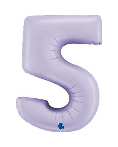 40" Lilac Satin Number 5 Grabo