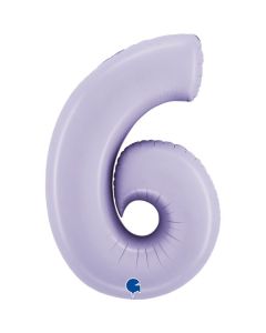 40" Lilac Satin Number 6 Grabo
